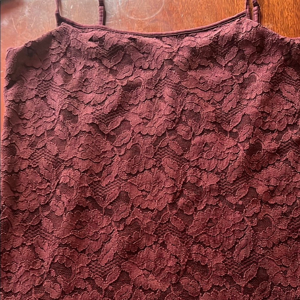 Ann Taylor Red Sleeveless Camisole Top